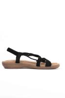 Paloma Wang sandalias doradas mujer con mini cuñas con la plantilla acolchada con tiras trasera elásticas - details 21