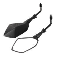 Espejos De Motocicleta Vista Trasera Monitor Falso Fibra De Carbono Decorativa Para Bicicleta Eléctrica E-Bike Pit Dirt Bike Scooter ATV - details 4