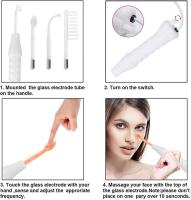 Portable High Frequency, Micro Current Electrotherapy Beauty And Acne Removal Instrument, Electrotherapy Stick - details 0
