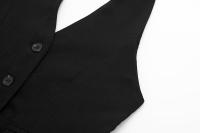 Conjunto De Traje Para Mujer TRAF Con Cuello Colgante Y Chaqueta De Botones Estilo Inglés Pantalones De Cintura Alta Casual - details 16