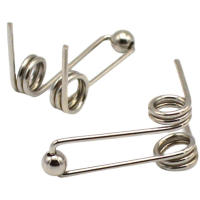 2Pcs Spring De Acero Para Rizador De Cabello Accesorios De Repuesto De Diámetro De Hilo 1.2mm Torcedor De Devolución Doble Para Peluquería Y Decoración De Hogar - details 2