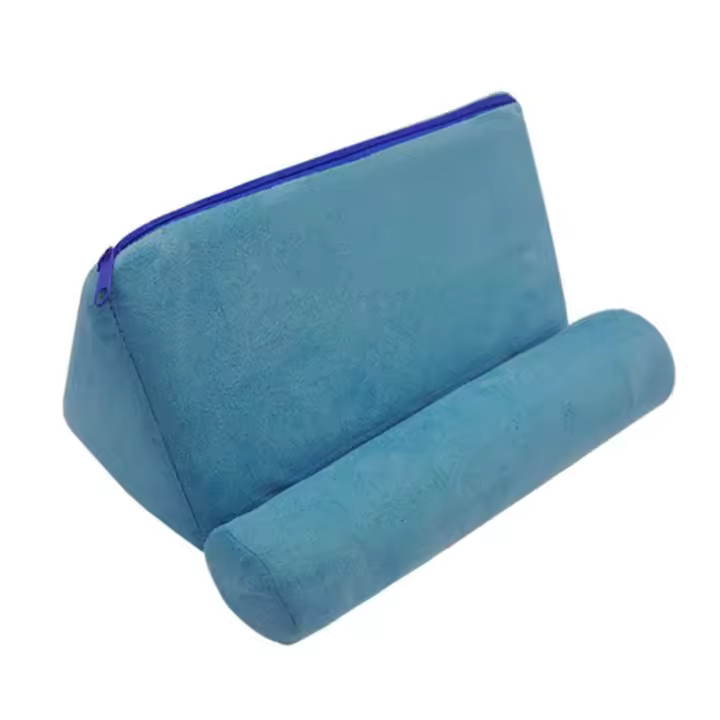 Almohada Soporte De Tableta Para IPAD Microfibra Suave Mini Soporte De Tela Para Leer En Sofá Estilo Rectangular Para Adultos - 1