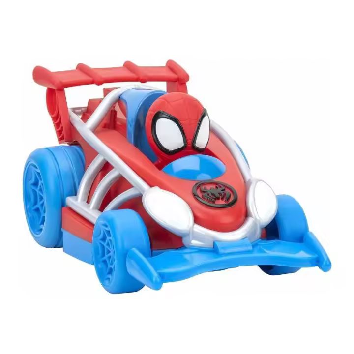 SPIDEY AMAZING FRIENDS VEHICULO PULL BACK DE TOY PARTNER - 1