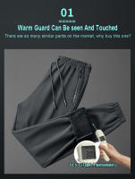 CHRLCK Pantalones De Correr Impermeables Y Cálidos Para Hombres Y Mujeres Pantalones De Esquí De Invierno Con Forro De Poliéster Trousers De Senderismo Y Escalada - details 4