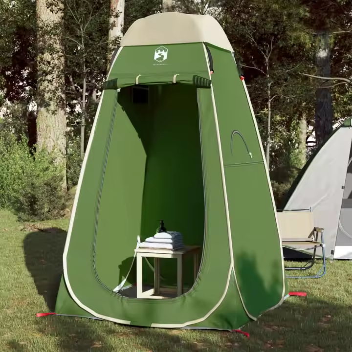 vidaXL Tienda de privacidad pop-up impermeable verde - 1