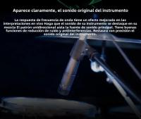 Microfono Dinámico Cardioid Metal SM57 Para Escenario Y Karaoke Microfono Profesional Para Canto Y Grabación De Voz - details 1