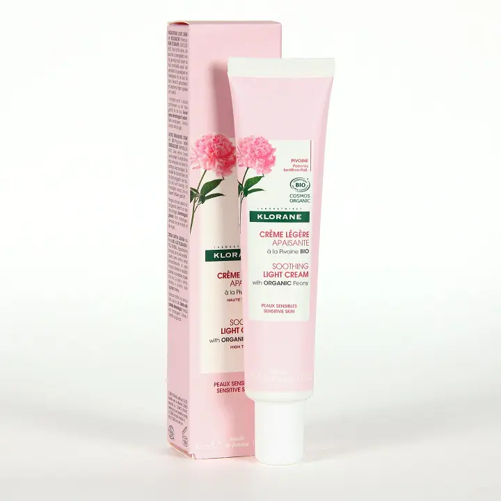 Klorane Crema Ligera Calmante a la Peonía BIO, 40 ml. - 1