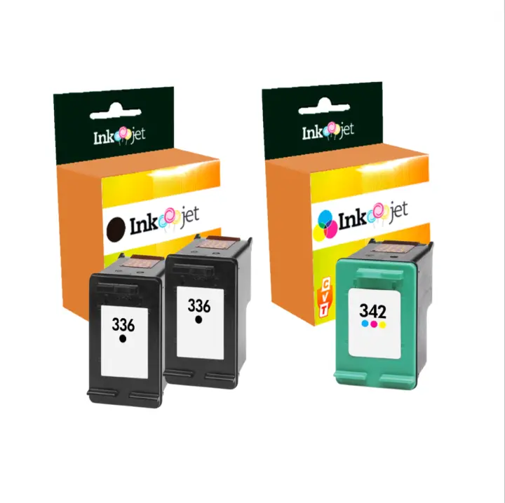 Pack Ahorro HP 336 y 342 Cartuchos de Tinta Compatibles - 1