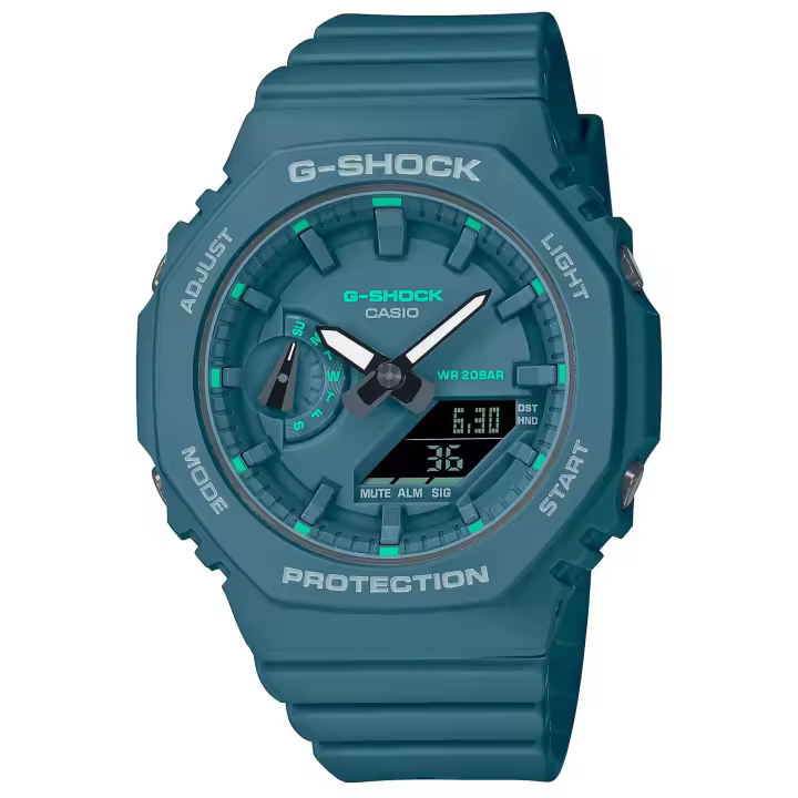 Reloj de pulsera CASIO G-Shock - GMA-S2100GA-3AER correa color: Verde opalo Dial Verde opalo Hombre - 1