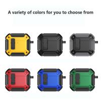 Estuche De Lujo Para Airpods 4 pro 2 3 Con Llavero Protector Anti Caídas Y Shockproof Accesorio De Silicona Para Apple AirPods pro 2 3 1 - details 7