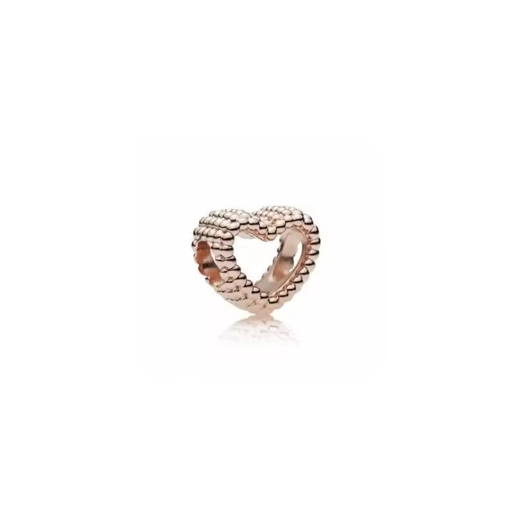 787516 - Charm Pandora Rose Corazón Moldeado 787516 PANDORA Raíz Joyas Pandora inicio Charm Pandora Mujer Pandora Original - 1