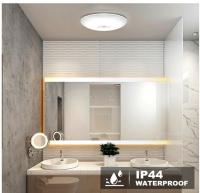 Plafon LED Techo con Sensor de Movimiento, 20CM Lampara Techo Sin Cables con Batería 1200mAh, Recargable Luz LED Techo Regulable Plafón Techo para Porche, Baño, Balcón - details 3