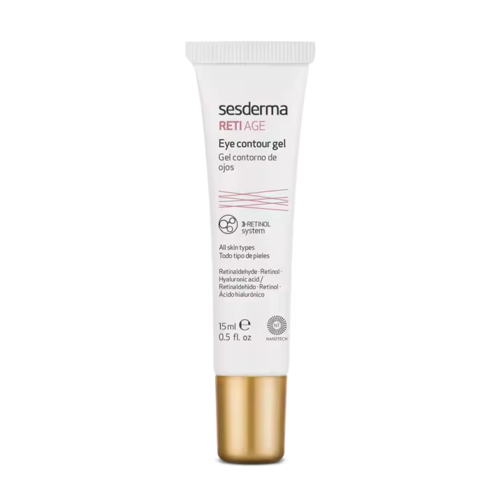 Crema Contorno de Ojos Sesderma Retiage 15ml - Máxima Eficacia Antiarrugas - 1