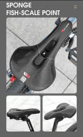 Sillín De Bicicleta WEST BIKING MTB Carril Ergonómico De PU Transpirable Y Suave Para Mountain Bike Competición - details 19