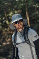 Gorro De Pescador De Verano Con Gran Alas Protección UV Impermeable Para Hombre Sombrero De Sol Para Senderismo Pesca Escalada Safari - details 7