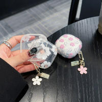 Funda Transparente Para Samsung Galaxy Buds Pro/Live/FE Con Flores Moda Protección Suave TPU Anticaída Cubierta Para Auriculares Galaxy Buds pro 2 - details 0