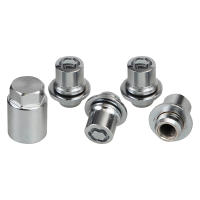 Juego De Tornillos De Bloqueo De Rueda Antirrobo 33MM/44MM Altura Con 4Tornillos + 1Llave M12x1.5 Para Toyota Lexus PT27648100 - details 7
