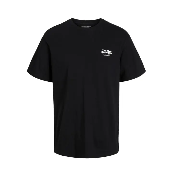 JORBRONX SQUARE TEE SS CREW NECK Black - 1