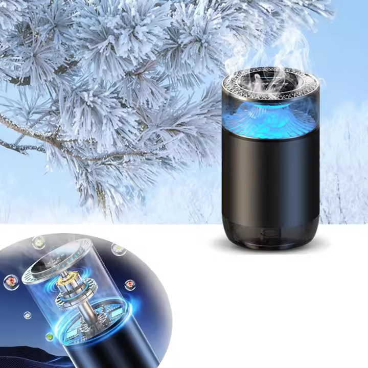 Difusor de aromaterapia en aerosol para ver el automóvil, difusor de aromaterapia en aerosol para ver el automóvil, difusor ambientador de larga duración, difusor inteligente recargable con encendido y apagado automático, para automóvil - 1