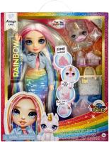 Rainbow High Fashion Doll with Slime Kit & Pet - Amaya (Arco Iris) - Muñeca Centelleante de 28 cm con Pelo Brillante DIY, Mascota Mágica y Accesorios de Moda MGA - details 1