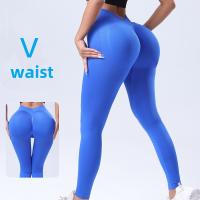 Leggings De Yoga Para Mujer Cintura Alta Sin Costuras Levantando Tallas Justas Para Correr Y Deportes Pantalones Leggings Slim Fitness - details 1