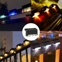 Lámpara Solar LED De Paso Para Exteriores Iluminación De Escaleras Y Paredes Decoración Para Patio Y Valla Pack De 1/4 - details 0
