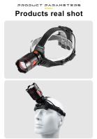 Linterna Frontal LED Super Brillante 10000000LM Alta Potencia Recargable Por USB Impermeable Para Camping Y Pesca - details 8