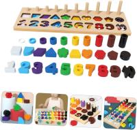 Nenitus Juguete Montessori 1 2 3 años, Juego Montessori de conteo apilamiento y clasificación Matemática, Juguete Educativo, Regalo niños pequeños y bebés. - details 1