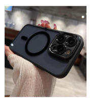 Funda De Carga Inalámbrica Magnética De Acrílico Transparente Para iPhone 16 15 14 plus 13 12 pro Max Resistente a Golpes Y Choques Cubierta Rígida Hybrída - details 12