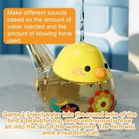 Juguete Musical Para Niños 2 En 1 Silbato De Agua Y Bird Training De Sonido Variable Instrumento Educativo De Plástico ABS - details 5