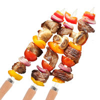 6Pcs Chinchetas Profesionales Para Parrilla BBQ Longos De Acero Inoxidable 340 Herramientas Para Alimentos Al Aire Libre Fácil De Limpia - details 5