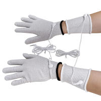 EMS Electrodo Físico Con Cable Guantes Calcetines Para Masaje Terapéutico Relajación Estimulación Muscular Accesorios De Equipo - details 17