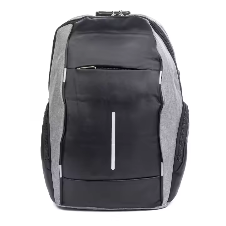 DAM Mochila de cabina multicompartimento nylon. Asa de aluminio, refelctantes y cierre de seguridad númerico 30x14x43 Cm. - 1