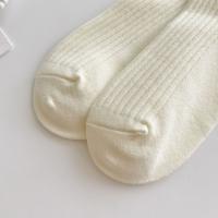 Calcetines Altos De Oveja Para Mujer Estilo Universidad Otoño Invierno Color Sólido Casual Cálido De Lana Y Cashmere Paquete De 2 Pares - details 20