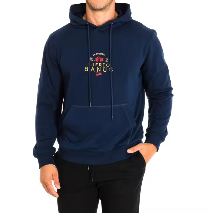 La Martina-Sudadera con Capucha TMF608-FP225 para Hombre - 1