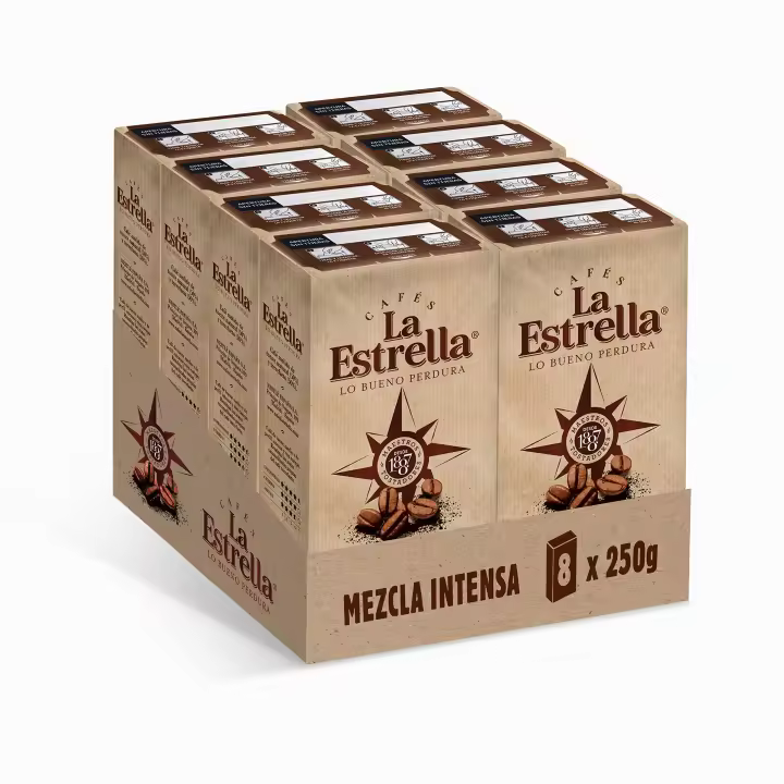 cafe estrella mezla 250g x 8u total 2kilos - 1