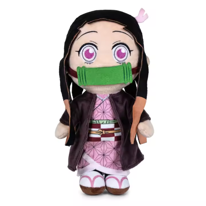 PELUCHE NEZUKO OJOS GRANDES 27CM - 1
