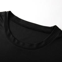 Camiseta De Hombre Verano Seda Helada Manga Corta Secado Rápido Transpirable Protección Solar Para Correr Exterior - details 5