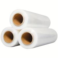 Film Elástica Transparente para Embalaje – Pack de 3 Rollos (50 cm x 1,20 kg) | Envoltura Estirable para Mudanzas, Protección de Superficies y Almacenamiento - details 0
