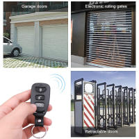 Control Remoto De Puerta De Garaje Universal 433Mhz Duplicador Clon RF Inalámbrico Copia Auto Para Luz Puerta Y Cortinas Automáticas - details 4