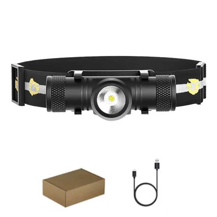 Linterna Frontal LED Potente 1000LM Impermeable Tipo C USB Recargable 18650 Para Camping Pesca Torcha Frontal HD10 HD20 - 1