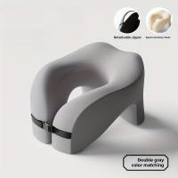 Almohada De Viaje En Forma De U De Espuma De Memoria Soporte Cervical Para Descanso Del Cuello Almohada Portátil VRZONE - details 5