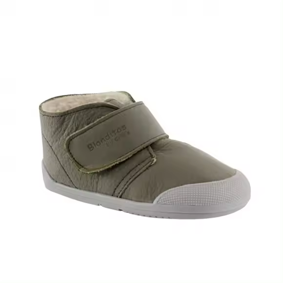 Botines respetuosos Blanditos Sansa Borreguilo Verde Blanditos ICRI23H59 - 1