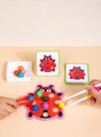 Juguete Educativo Montessori De Colores Con Cuentas Para Niños Juego De Entrenamiento De Motricidad Finas Y Concentración Logica Adecuado Para Edades 3-12 - details 7