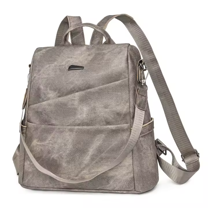 MOV-Mochila para mujer, nuevo estilo, moderna, versátil, antirrobo, de PU, de gran capacidad, de alta gama,Mochila escolar mochila transfronteriza para mujer, moda doble propósito mochila de viaje de gran capacidad mochila escolar ligera para viajeros - 1