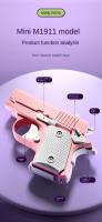 Pistola De Juguete Para Niños Y Adultos Mini 1911 Impresión De Gravedad Juguete Antiestrés Para Alivio Del Estrés Regalo Para Niños - details 5