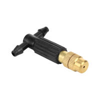 Sistema De Enfriamiento Por Nebulización Para Jardín 5-100Pcs Con Boquillas De Atomizador De Latón 1/4'' Y Tubo De 4/7mm Sprinkler De Riego - details 9