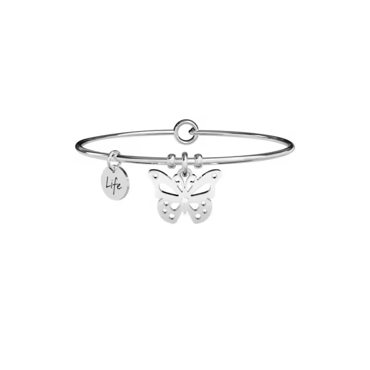 Pulsera de acero MARIPOSA | CARPE DIEM ES231591 KIDULT Raíz Joyas de acero Joyería Pulseras MUJER Pulseras Bijoux para mujer inicio KIDULT Kidult Pulseras Animal Planet Pulseras de Acero Mujer - 1