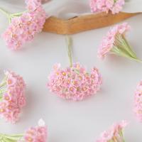 3Pcs Arco De Flores Artificiales De Seda Babysbreath Para Boda Navidad Decoración De Vaso Hogar Regalo DIY De Festival - details 5