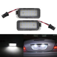 2PC Lámparas LED Para Placa De Número Para Ford Jaguar XJ XF Fiesta Focus S-MAX Grand C Max Mondeo Kuga Galaxy Ecosport Canbus - details 6